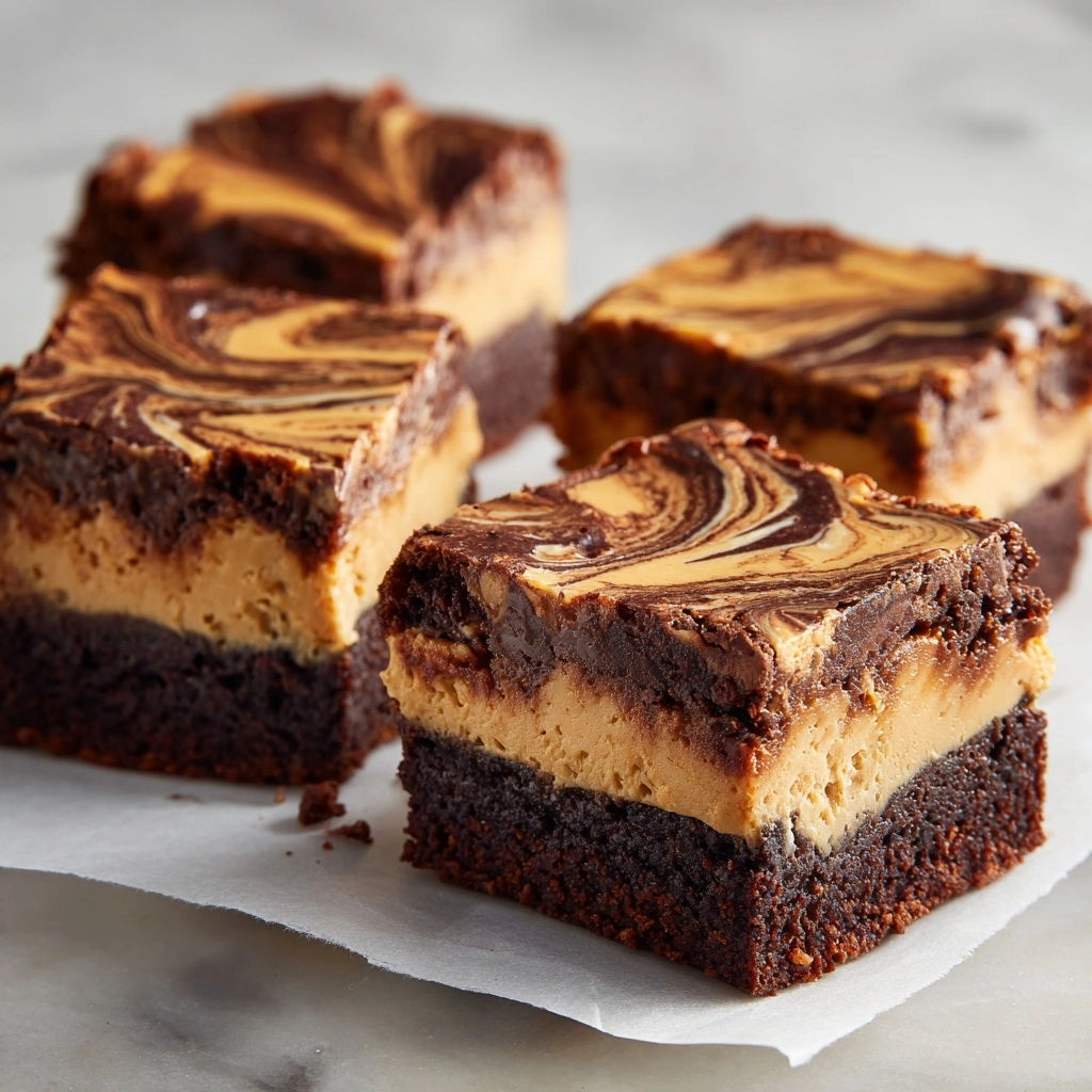 Peanut Butter Brownies Recipe
