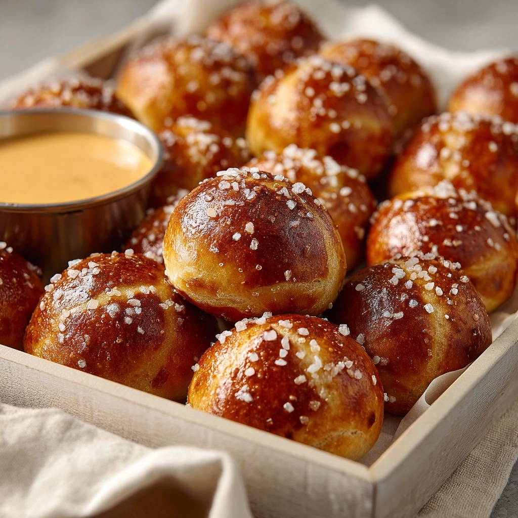 Two Ingredient Dough Pretzel Bites Recipe - Recipe Image