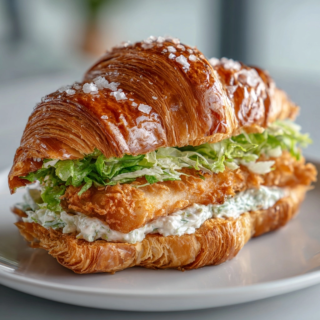 Chicken Caesar Croissant Recipe