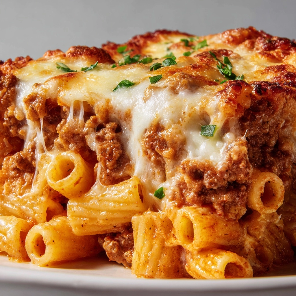 Simple Ground Beef Casserole Recipe - Recipe Image