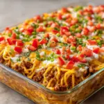 Taco Spaghetti Casserole Recipe