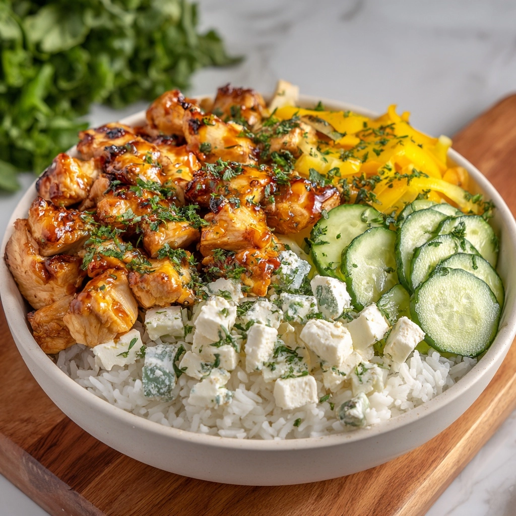 Hot Honey Chicken Bowl Recipe - Recipe Image