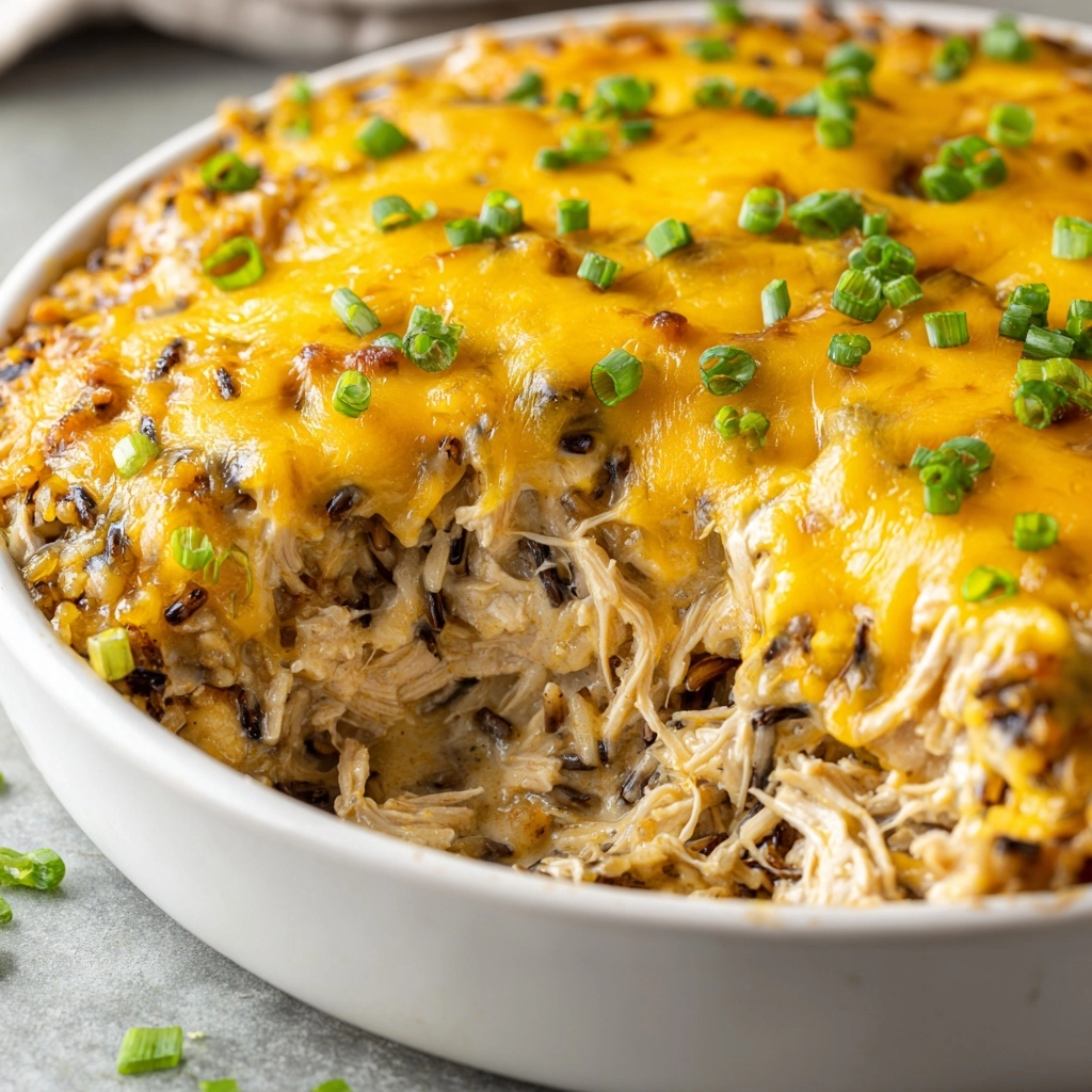Chicken Wild Rice Casserole Recipe - Recipe Image