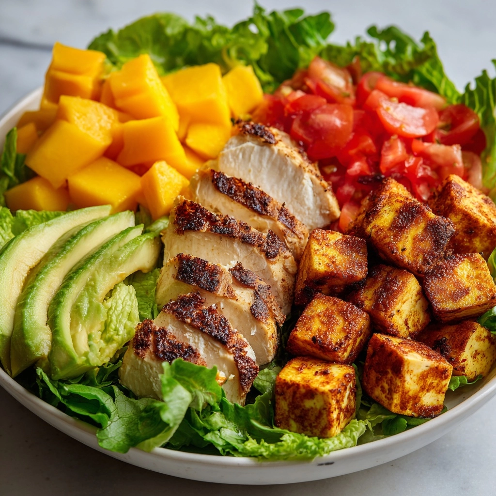 Easy Chicken Cobb Salad Recipe - Recipe Image