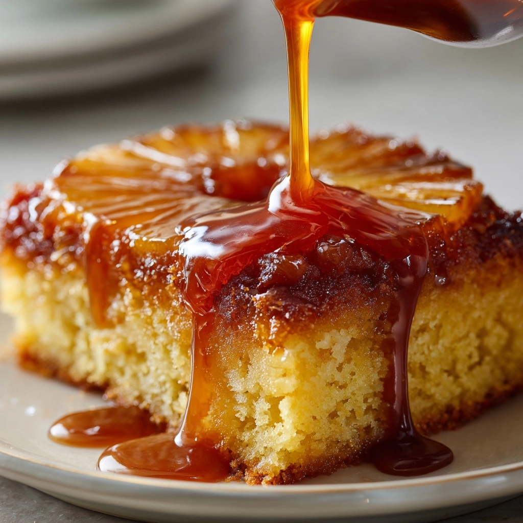 Moist Pineapple Juice Cake with Sweet Tropical Flavor Recipe - Recipe Image