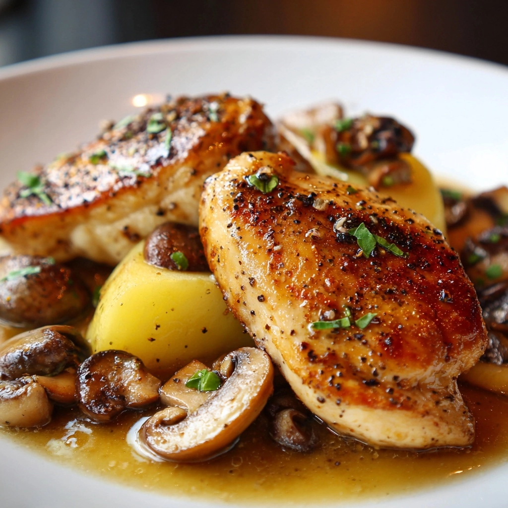 Chicken with Mushroom Sauce Recipe - Recipe Image