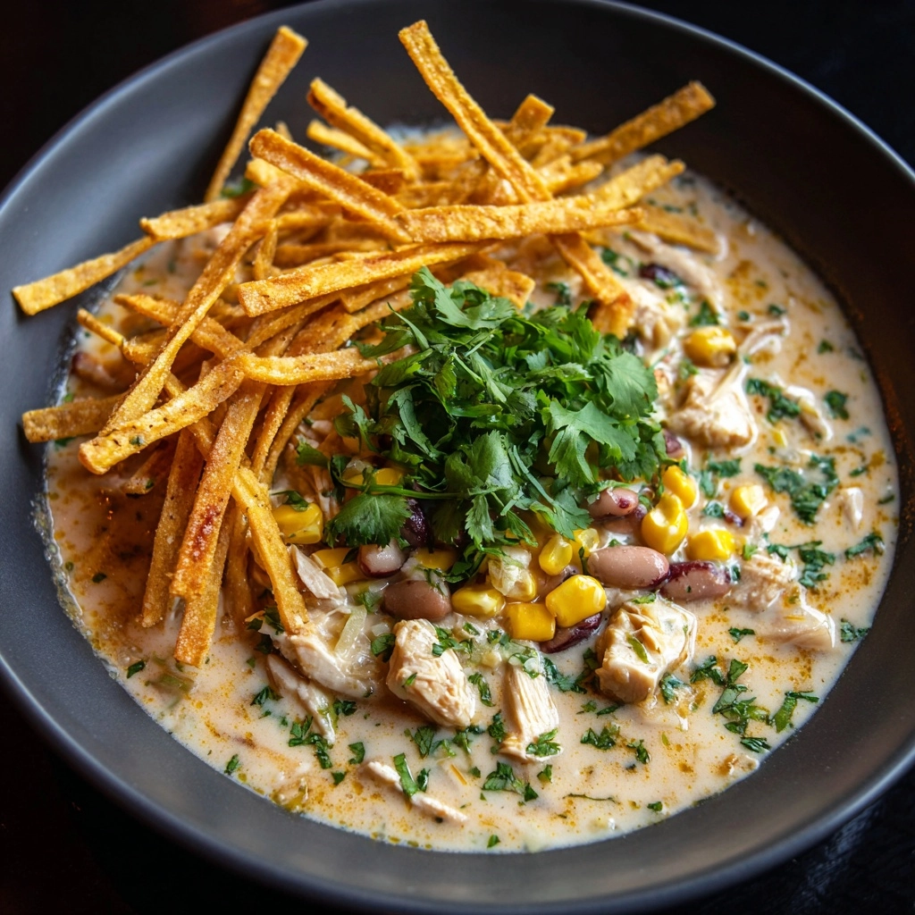 One-Pot White Chicken Chili Recipe - Recipe Image