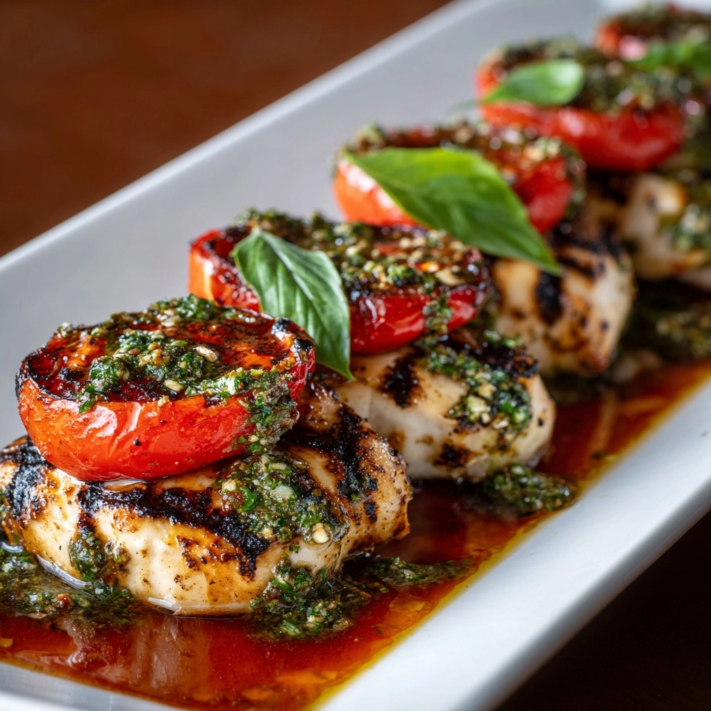Grilled Chicken Caprese Recipe - Recipe Image