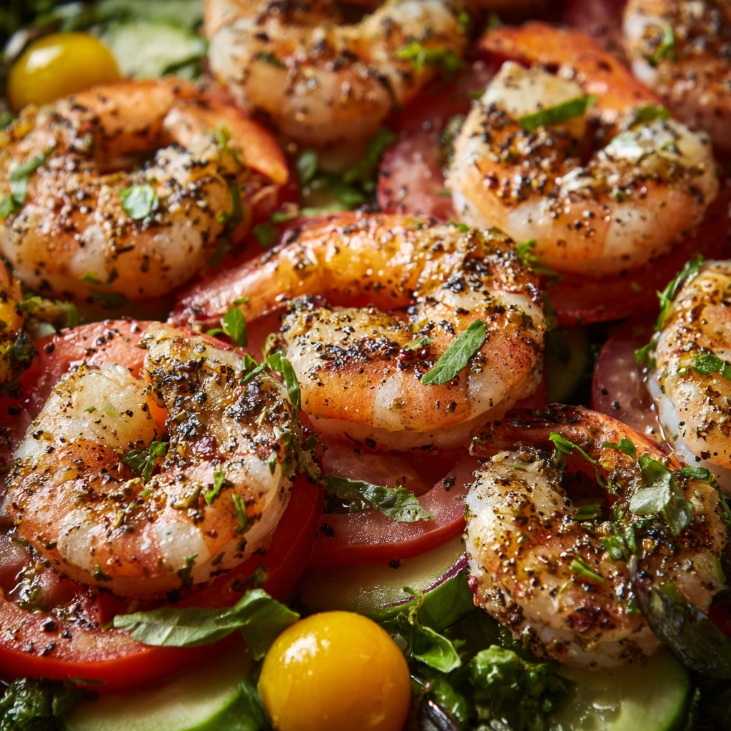 Colorful Shrimp & Veggie Bowl Recipe - Recipe Image