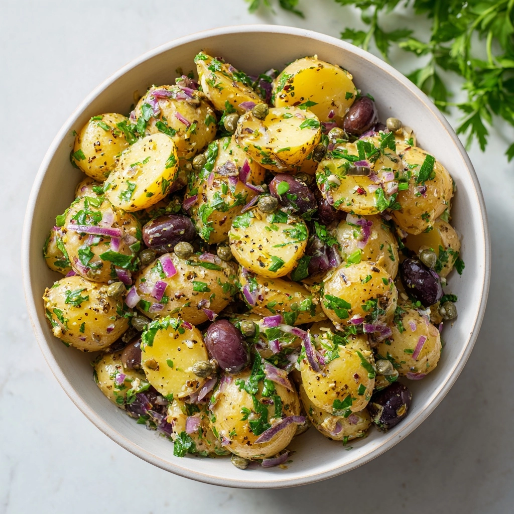 Mediterranean Potato Salad Recipe - Recipe Image
