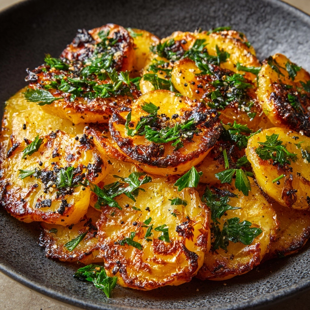 Healthy Air Fryer Sliced Potatoes Recipe
