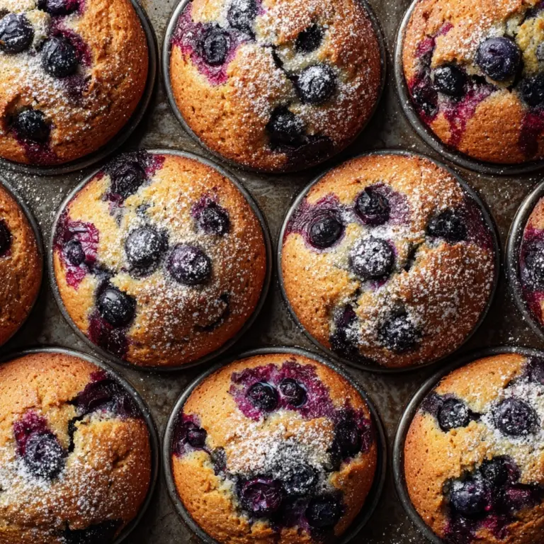 Baked Blueberry Fritter Bites Recipe