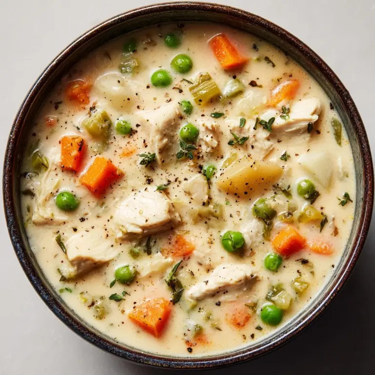 Creamy Chicken and Rice Soup Recipe