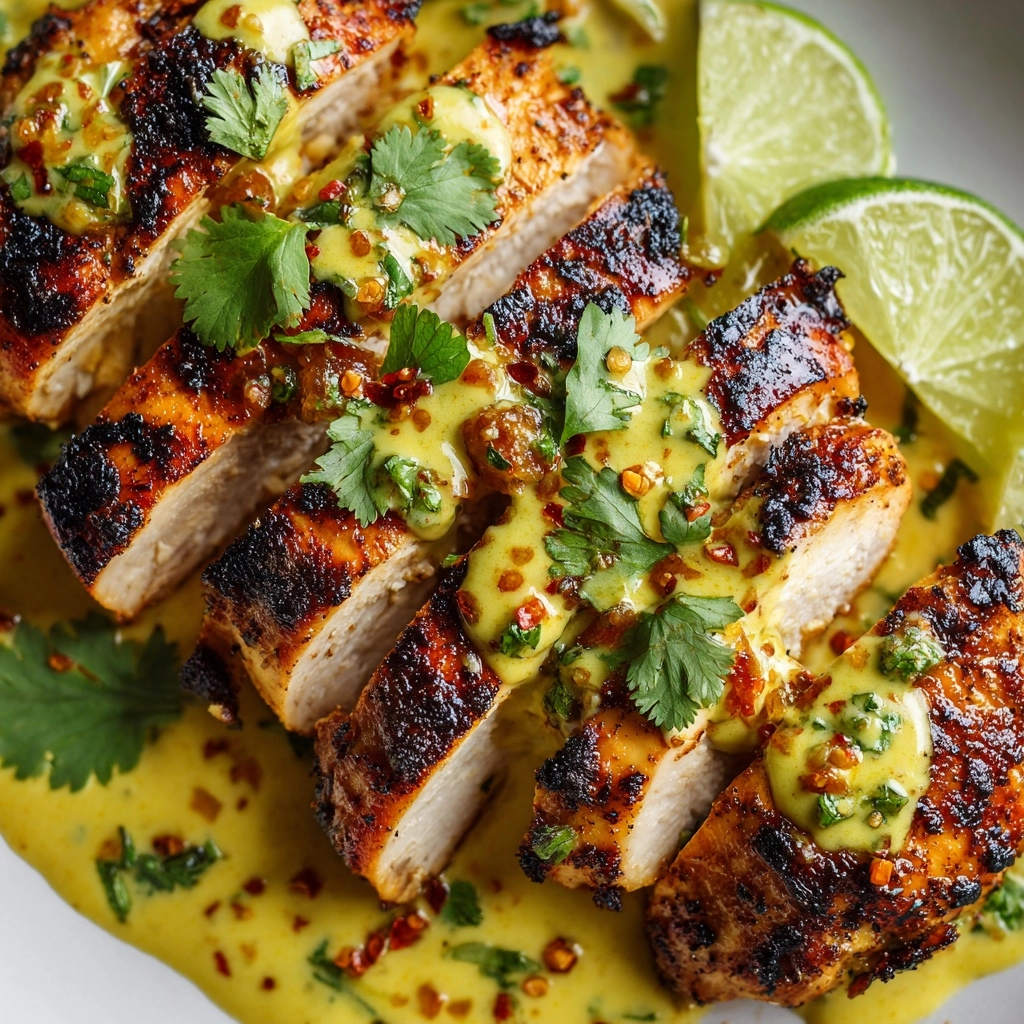 Grilled Salsa Verde Pepper Jack Chicken: A Quick Dinner Recipe - Recipe Image