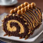 Decadent Chocolate Peanut Butter Cake Roll Recipe