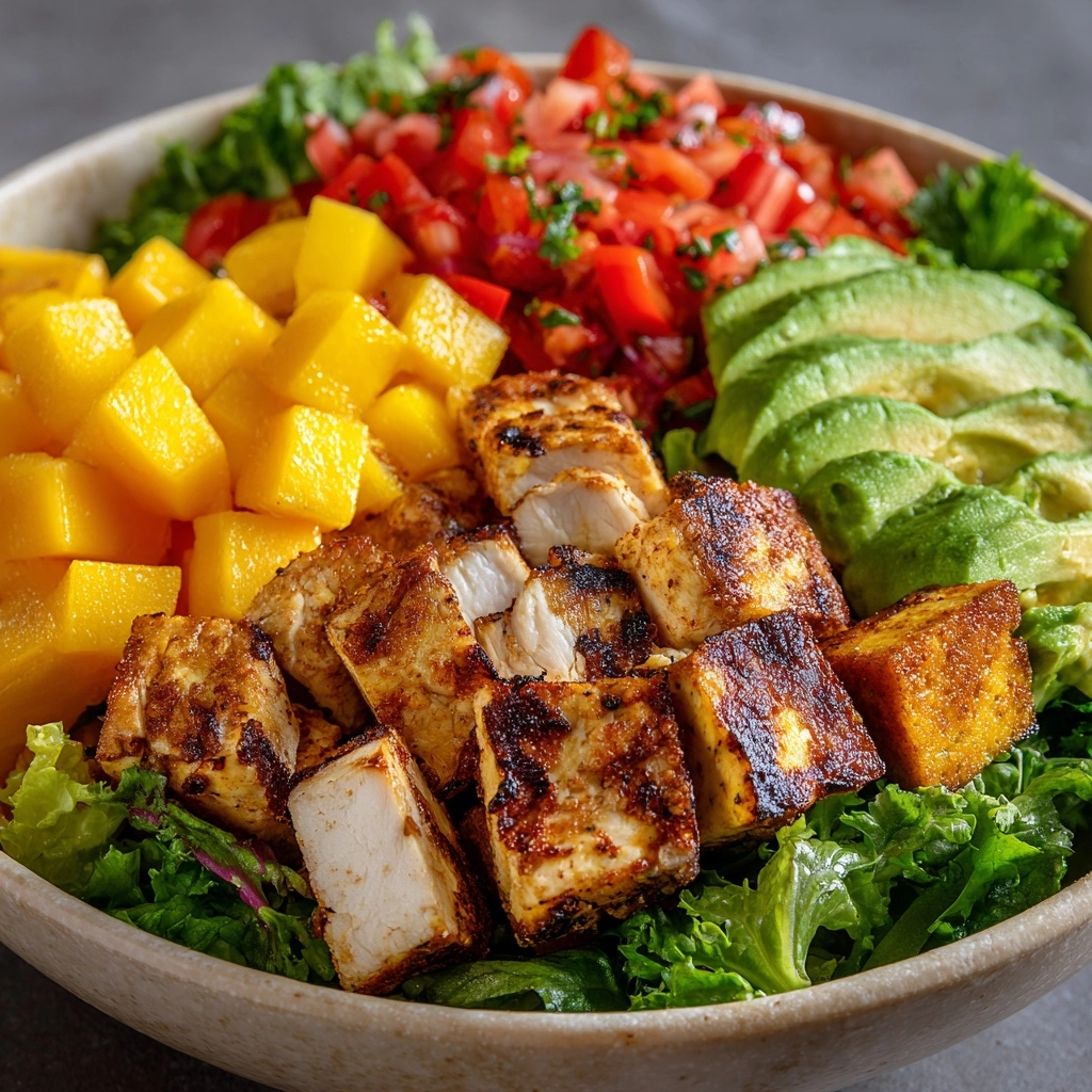 Easy Chicken Cobb Salad Recipe - Recipe Image