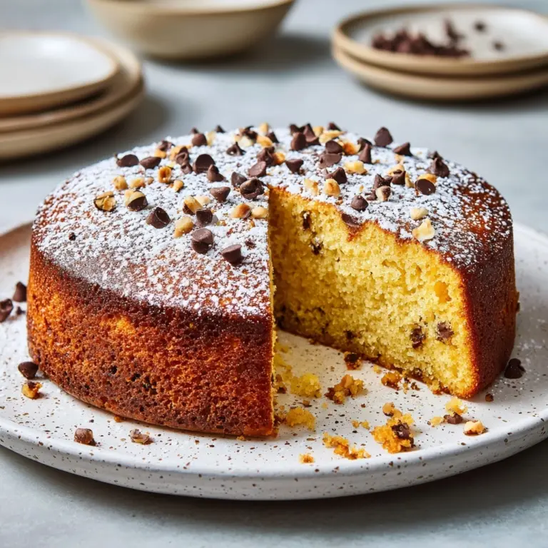Greek Yogurt Cake Recipe