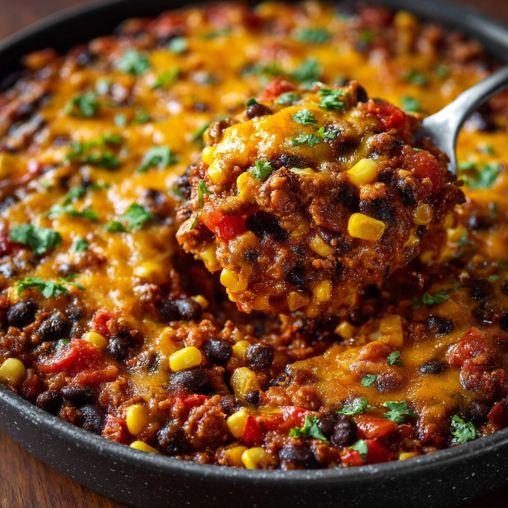 Southwestern Black Bean Casserole Recipe