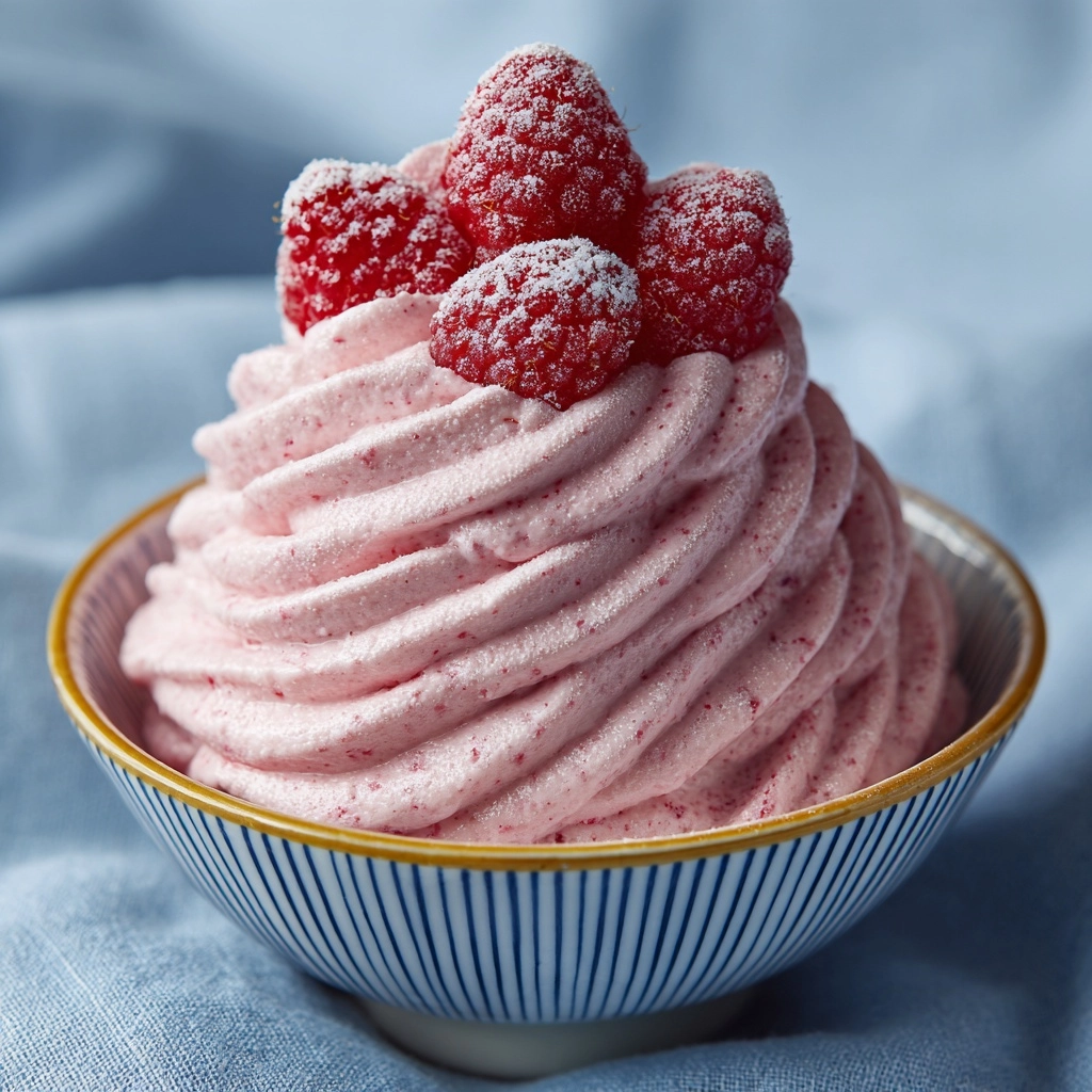 Raspberry Mousse Recipe - Recipe Image