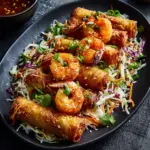 Crispy Shrimp and Cabbage Egg Rolls Recipe