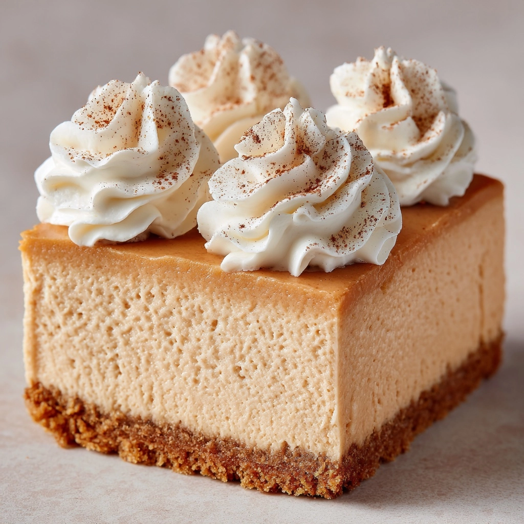 Classic Pumpkin Pie Cheesecake Recipe - Recipe Image