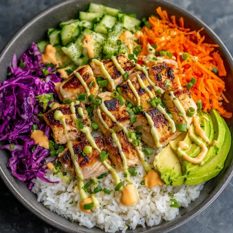 Bang Bang Chicken Bowl Recipe