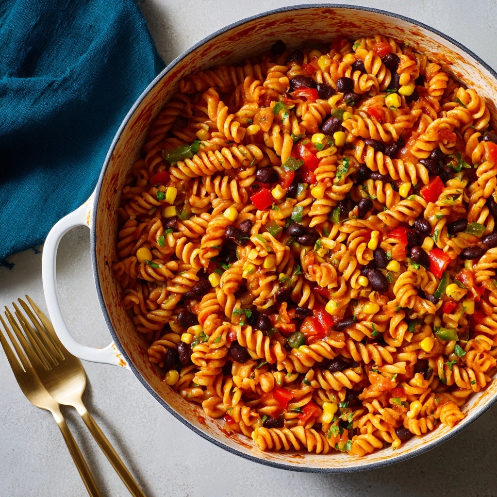 Chicken Enchilada Pasta Recipe - Recipe Image