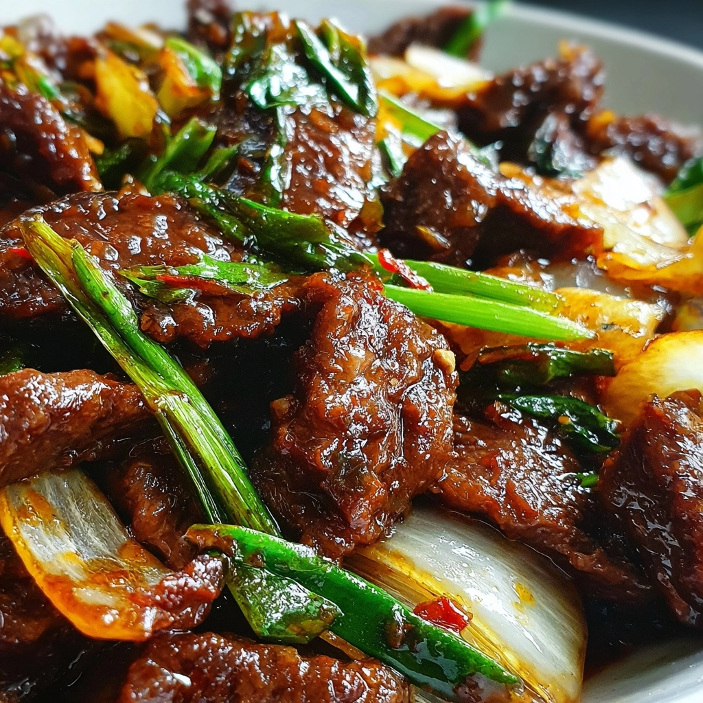 Beef and Onion Stir Fry Recipe - Recipe Image