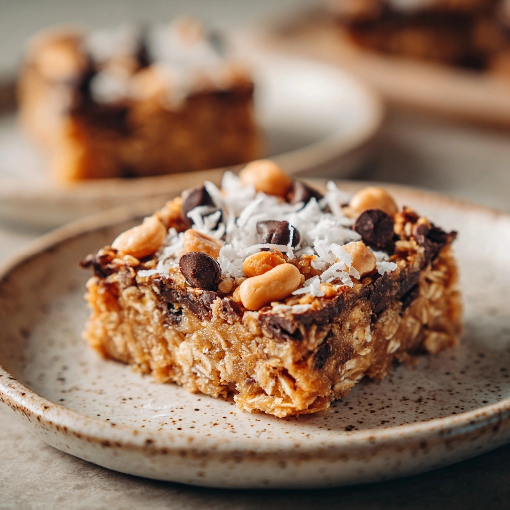 Baked Oatmeal Cake Recipe - Recipe Image