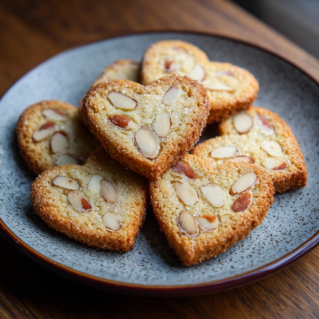 Almond Heart Cookies Recipe - Recipe Image
