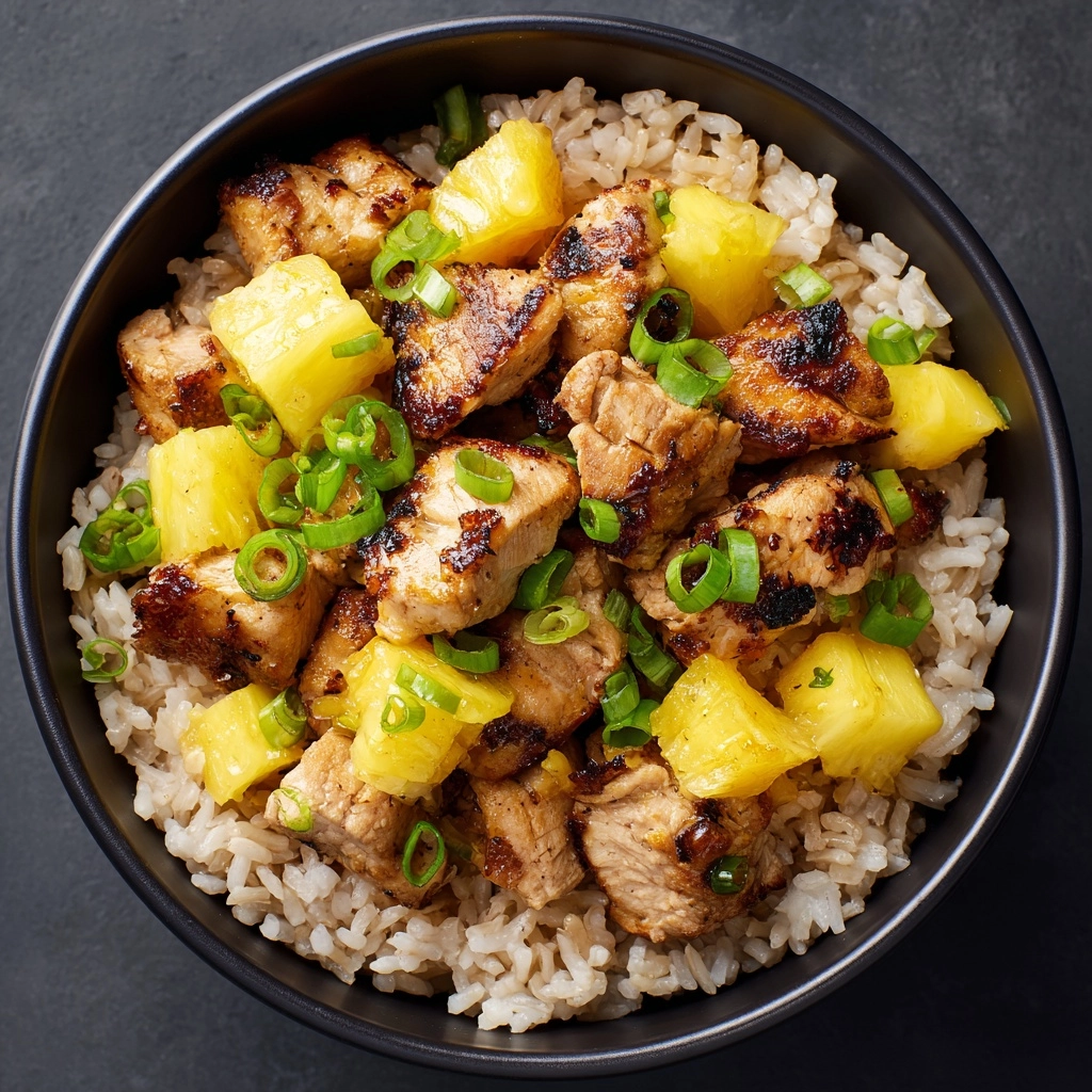 Pineapple Chicken and Rice Recipe - Recipe Image