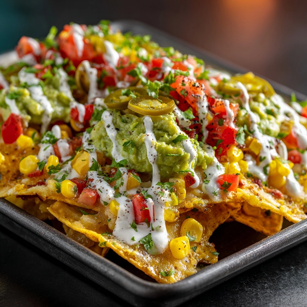 Mexican Street Corn Nachos Recipe - Recipe Image