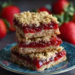 Strawberry Oatmeal Bars Recipe