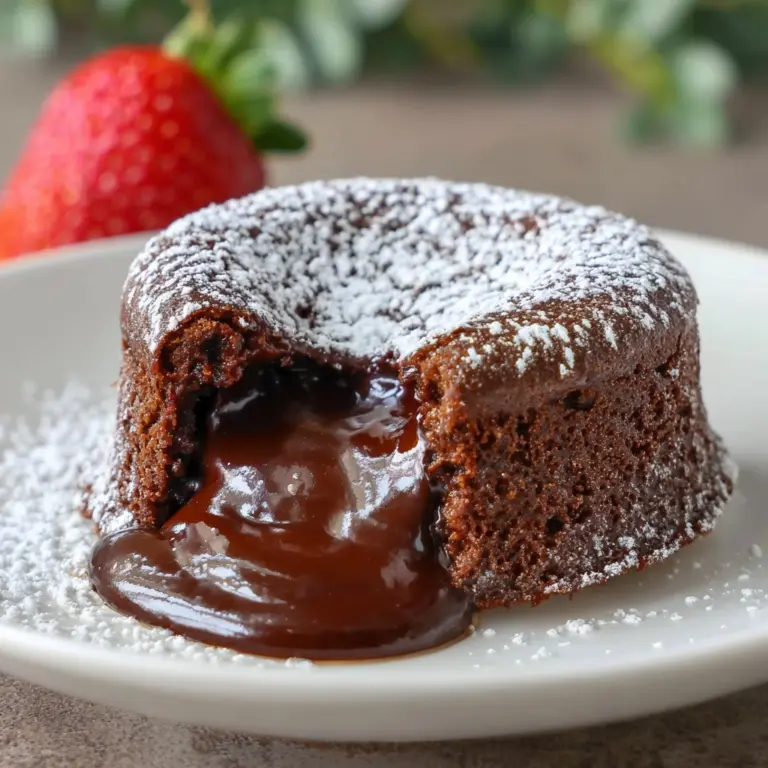Air Fryer Lava Cake Recipe