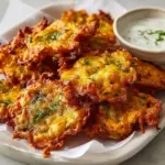 Dill Pickle Chicken Fritters Recipe