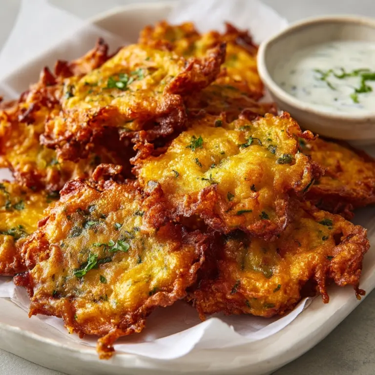 Dill Pickle Chicken Fritters Recipe