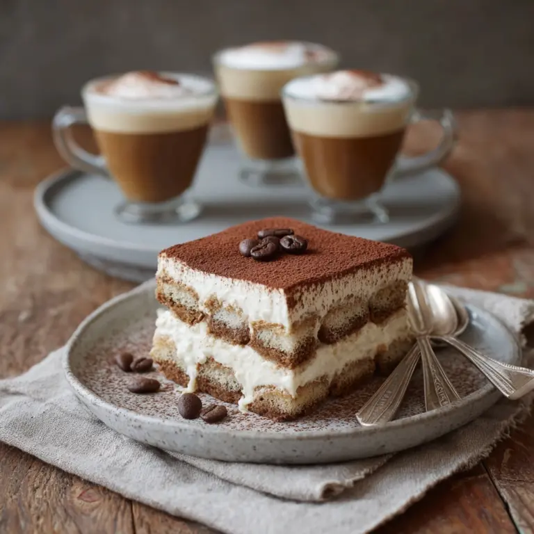 Classic Tiramisu with Espresso Recipe