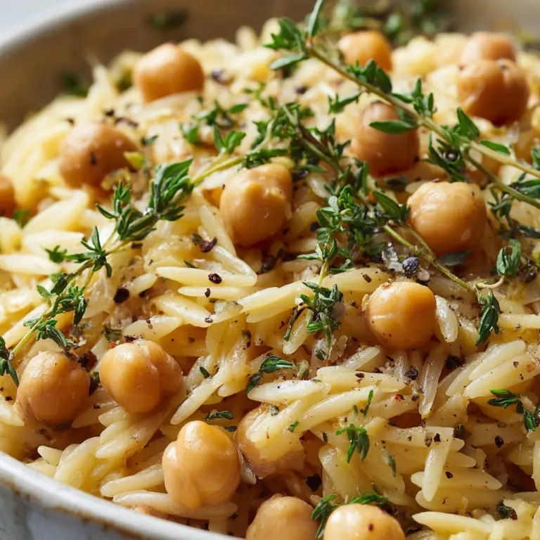 Zesty Orzo Pasta with Creamy Ricotta Recipe
