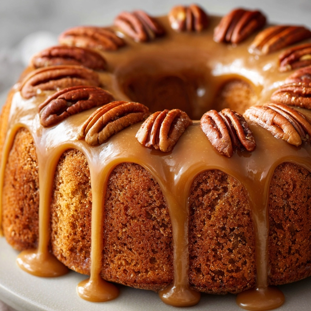 Pecan Praline Buttermilk Pound Cake Recipe - Recipe Image