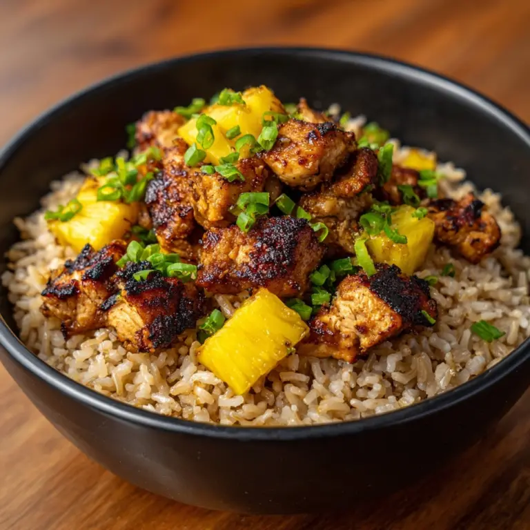 Pineapple Chicken and Rice Recipe