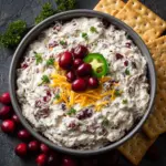 Holiday Cranberry Jalapeño Cream Cheese Dip Recipe