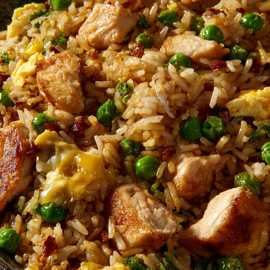 Hibachi Style Chicken Fried Rice Recipe - Recipe Image