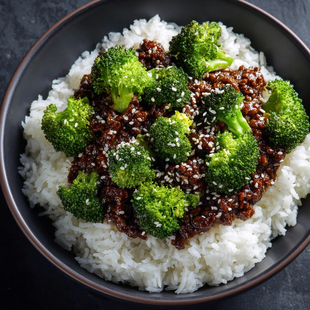 Honey Garlic Ground Beef and Broccoli Stir-Fry Recipe - Recipe Image