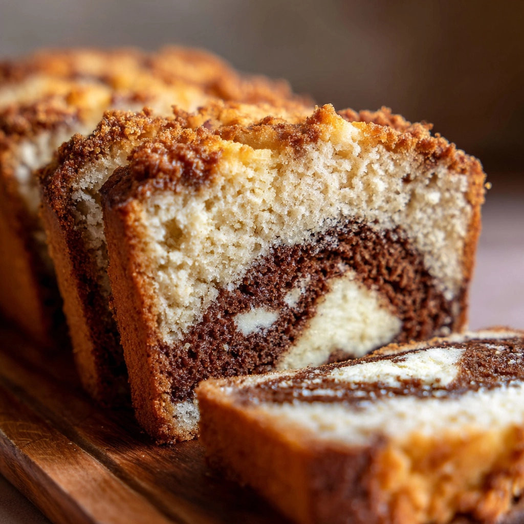 Cream Cheese Cinnamon Swirl Banana Bread Recipe - Recipe Image