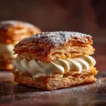 Cream Puffs with Luscious Vanilla Cream Filling Recipe