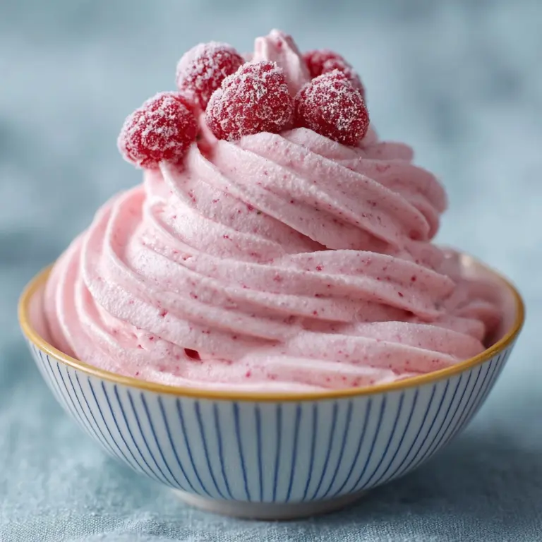 Raspberry Mousse Recipe