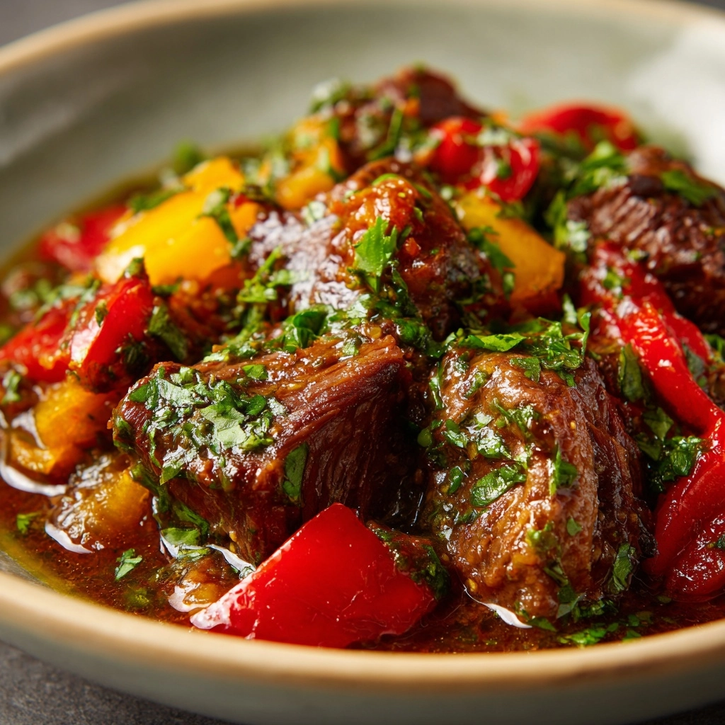 Simple Beef Mechado Recipe - Recipe Image