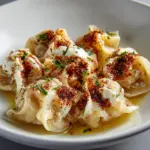 Turkish Dumplings with Garlicky Yogurt and Spiced Oil Recipe