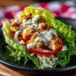 Chicken Caesar Salad Lettuce Wrap Recipe