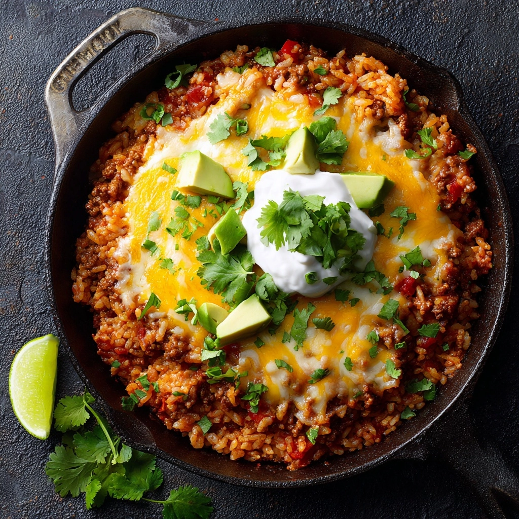 Skillet Mexican Beef and Rice: An Amazing Ultimate Recipe